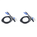 2X Powercon Cable Combination of Plug and XLR Signal Line for Light Power Connection Transit(A)