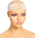 Elastic Non-Slip Wig Grip Headband - Thin Velvet Wig Grip Band for Women, Secure Hold for Wigs & Scarves, Nude