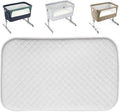 Next2Me Crib Mattress - Compatible with the Chicco Next2Me & Tutti Bambini Cozee – Extra Thick - Removable/Washable Cover - Next to Me : Size 83cm x 50 x 5 CM