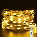 USB Fairy Lights 5M/16Ft 50 LED Christmas Fairy Lights 8 Lighting Modes Twinkle Fairy String Lights for Indoor, Outdoor, Bedroom,Party (Warm White)