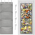 Honeyera The Original Storage for Stuffed Animals - Over Door Organizer for Stuffies, Baby Accessories, Toy Plush with Breathable Hanging Pockets Big Girls Toddler Large Bag