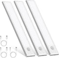 OUILA LED Cabinet Light with Motion Sensor, Magnetic, Rechargeable, Dimmable, for Kitchen, Staircase, Living Room, Bathroom, Bedrooms
