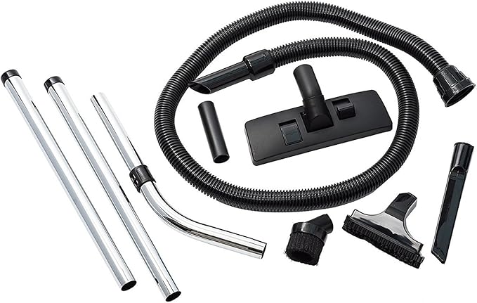 Qualtex 9 Piece Tool Kit for Numatic Vacuum Cleaners: Fits Henry, Hetty, James, George, Basil & Edward Vacuum Cleaners-Black