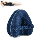 Orthopedic Knee Pillow for Side Sleepers – Memory Foam Alignment Pillow, Hip & Spine Support, Leg Pillow Between Knees for Sciatica, Pregnancy & Back Pain Relief