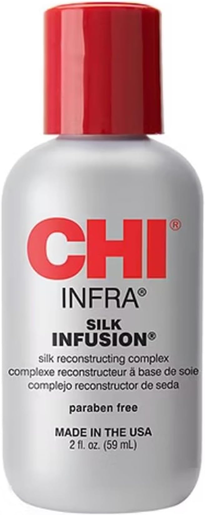 CHI Silk Infusion | Leave-in Serum for Repair Strenghtening Moisturizing Hair | All & Dry Hair | 59 ml