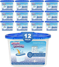 MantraRaj 500ml Interior Dehumidifier Disposable Pack Of 12 Moisture Absorber Dehumidifiers for Damp, Mould, Moisture in Home, Kitchen, Wardrobe, Bedroom, Caravan, Office, Garage, Bathroom, Basement