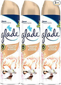glade 3 x Aerosol Air Freshener 300ml - Romantic Vanilla Blossom