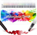 Teenage Girls Gifts, Watercolour Brush Pens Set, 24+2 Brush Pens with Soft Flexible, Art Supplies Pens, Art Set for Kids Children Teenagers, Easter Gifts for Kids Teenage Teens Girls