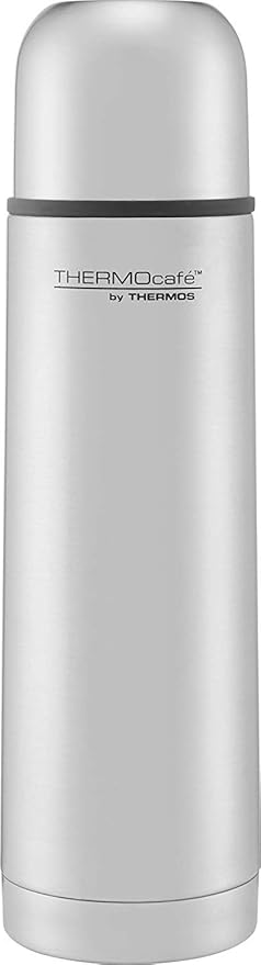 Thermos Thermo Cafe S/S Flask - 181109, Silver, 0.5 Litre