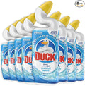 Duck Deep Action Gel Toilet Cleaner Liquid, Removes Limescale, Long Lasting Fragrance, Marine, Pack of 8 (8 x 750ml)