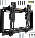 VonHaus TV Wall Bracket for 23-45" Screens, TV Bracket with Spirit Level, Flat to Wall Mount with Tilt, 30kg Capacity, Max VESA: 200x200mm
