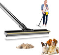 Ultimate Dual-Sided Carpet Rake for Pet Hair Removal on Rugs, Tiles & Wood Floors - Long Handle Carpet Scraper tool, Pet Hair Remover for Cleaning - Dog Hair Carpet Brush is UK Owned