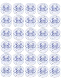 30 Pack Style SA156 Plastic Sewing Machine Bobbins for Brother