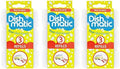 Dishmatic Sponges, Foam, White, 3 Count (Pack of 3)