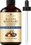 Batana & Rosemary Hair Growth Oil 59 ml – Scalp Treatment & Strengthening for Growth & Loss, Thinning, Dry Scalp, Split Ends – Natural Hair Oil for Women & Men – Intensive Repair & Nourishing Formula