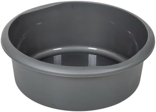 Addis Round Washing Up Bowl (One Size) (Metallic Black)