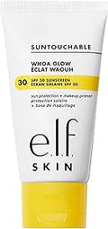 e.l.f. SKIN Suntouchable Whoa Glow SPF 30, Sunscreen & Makeup Primer For A Glowy Finish, Made With Hyaluronic Acid, Vegan & Cruelty-Free, Packaging May Vary, Sunbeam