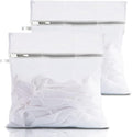 Mesh Laundry Bags, 2pcs Mesh Laundry Bag for Washing Machine, Laundry Bags with Zips, Delicates Wash Bag for Laundry, Socks, Blouse -30 x 40cm