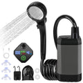 (Grey) Portable Shower Camping Shower Camp Outdoor Shower