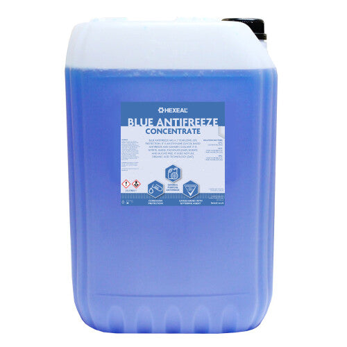 Hexeal BLUE ANTIFREEZE & COOLANT | 25L | -37 ÂºC | High Concentrate/Longlife