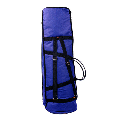 (Blue) Trombone Gig Bag Professional Simple Zipper Brass Instrument Storage