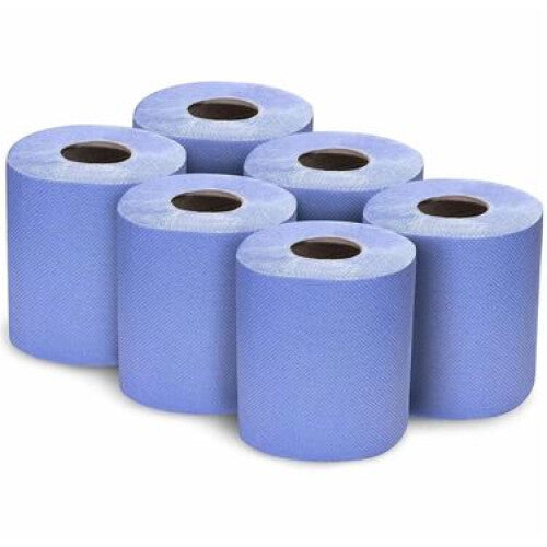 Blue Centrefeed Hand Towel 1 x 6 Rolls