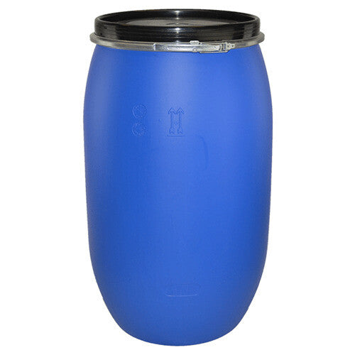 120 Litre Open Top Plastic Drum?Barrel for Storage & Shipping