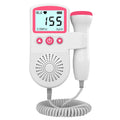 (Pink) Ultrasonic Fetal Doppler Detect Baby Heartbeat Rate Probe Prenatal Monitor