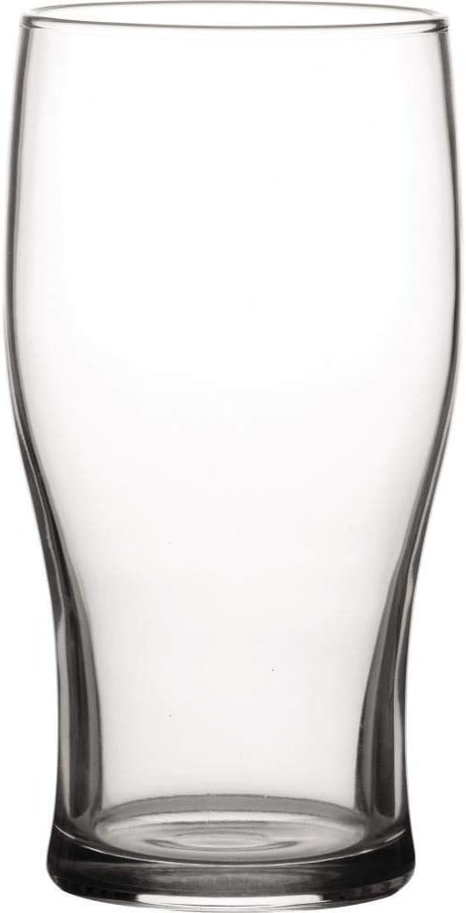 Tulip Toughened 20oz Pint Beer Glass Strong Durable Glass - 4