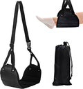 Airplane Footrest, Portable Adjustable Plane Leg Rest, Travel Foot Hommock with Memory Foam, Ergonomic Support for Long Flights, Office, Under Desk, Provides Relaxation and Comfortable