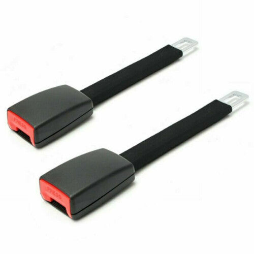 2X Universal Car Safety Seat Belt Extend Extension Auto Buckle Clip UK