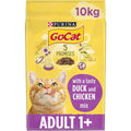 Go-Cat Adult Chicken & Duck Dry Cat Food 10kg (Packaging may vary)