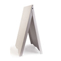 (White, No) A-Board Pavement Sign Display Stand PVC Print UV