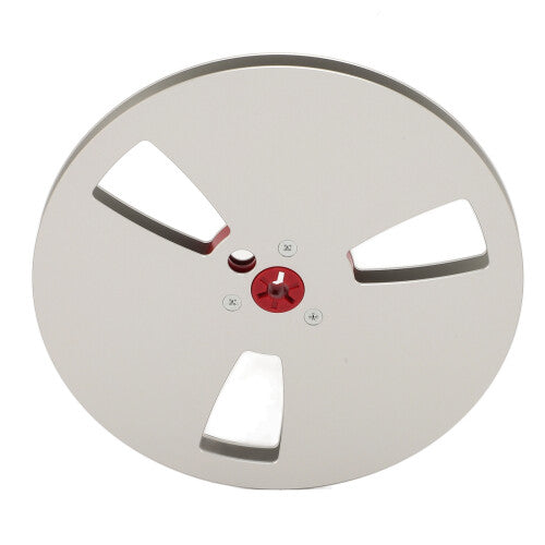 1/4 Inch Aluminum Alloy Open Reel Tape Reel 7 Inch Silver Universal