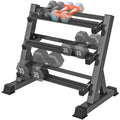 Yoleo 3 Tier Adjustable Dumbbell Rack Stand for Home Gym, Weight Holder for Dumbbells in Different Sizes