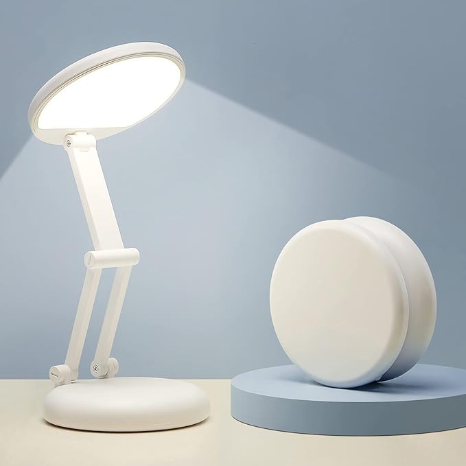 One Fire Rechargeable lamp, 3600mAh&120h Battery Lamp, Rechargeable Table Lamp, Reading Light, Cordless Lamp Portable Small Lamp,Battery Lights Indoor,Desk lamp,Bedside Lamp, for Reading,Office,Craft[Energy Class F]