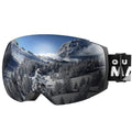 OutdoorMaster Ski Goggles PRO - Frameless, Interchangeable Lens 100% UV400 Protection Ski Snowboard Goggles for Men & WomenÂ & Youth