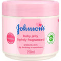 (Pack of 2) Johnson's Baby Jelly Lightly Fragranced 250mL â€“ Gentle, Hypoallergenic Moisturizer for Delicate Baby Skin, Locks in Moisture
