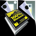 Ultimate 100% Blackout Blind | Fits Any Size/Shape Window | Unique Cutting Guide Easier Cut-to-Size | Super Strong Suction Cups | Heat & Cold Resistant Hook & Loop | No Drill Stick On