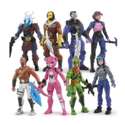 8Pcs Fortnite Toys Action Figure Model Game Generation Toy Doll
