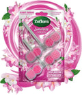 Zoflora Rim Blocks Freesia & Jasmine, 2 x 131g Pack, Freshness & Odour Control, Long-Lasting Floral Fragrance, Kills 99.9% of Bacteria