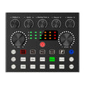 V8s Sound Card Audio Mixer Mixing Console Audio Adapter Live Broadcast Equipment Sound Card For Pho