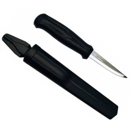 Mora Wood Carving Basic Knife - 75mm Super Sharp Blade - Easy Grip Handle