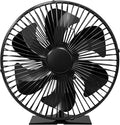 Log Burner Fan with Guard - 6-Blade Ultra Quiet Heat Powered Stove Fan - Log Burner Accessories - Auto-Operated for Even Heat Circulation