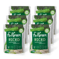 Fullgreen Riced Cauliflower and Broccoli 100 Veg shelfstable no preservatives vegan keto and 87 lowercarbs than rice  case of 6x 200g pouches  made i
