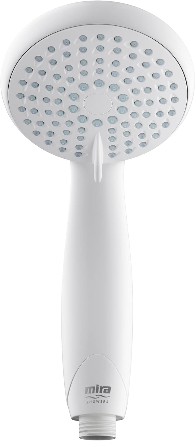 Mira Showers Zest Universal 90mm 4-Spray Shower Head - White