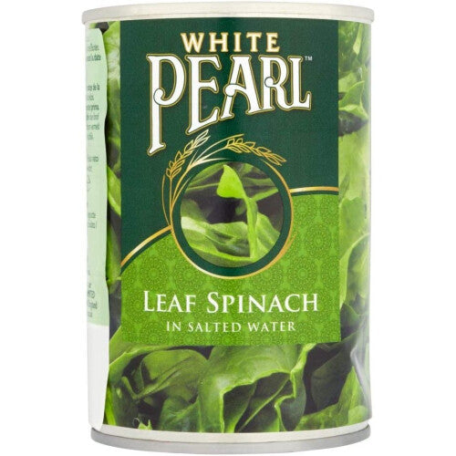White Pearl Spinach Leaf Suitable for Vegetarians 380g (Pack of 2)