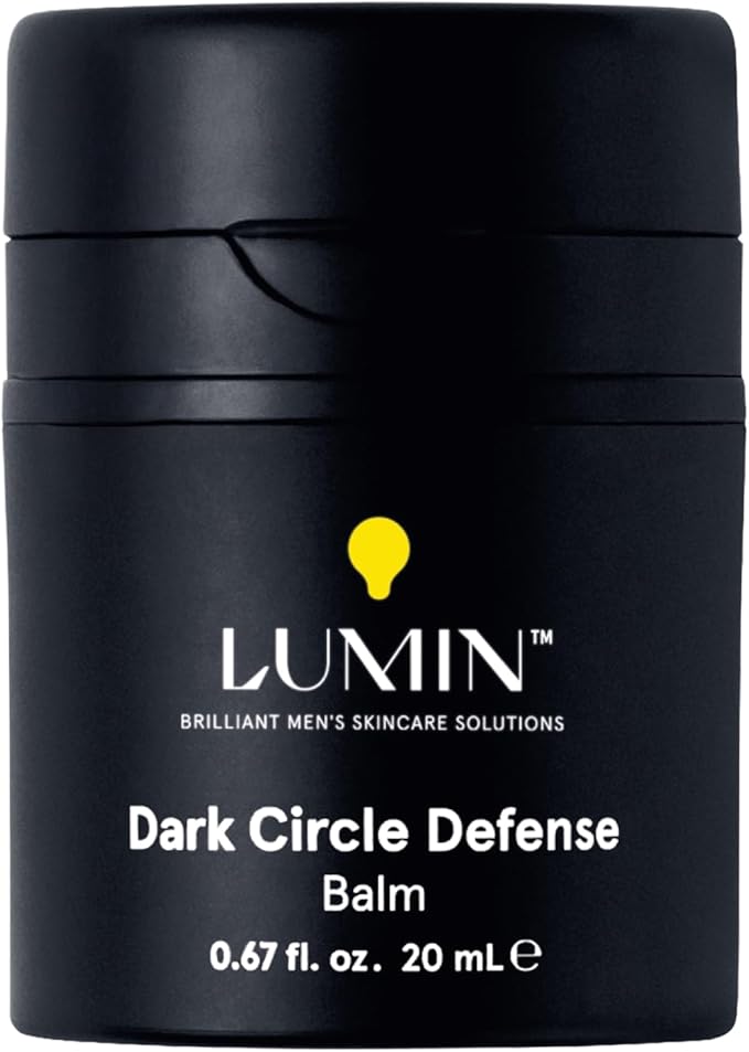 Lumin - Men’s Dark Circle Defense (1 oz.): Anti-Aging Korean Formulated Eye Cream Treatment - Reduce Fine Lines, Wrinkles, Eye Bags, Dark Circles - Achieve Your Best Look with Lumin