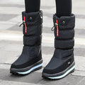 (black, 6) Women Snow Boots