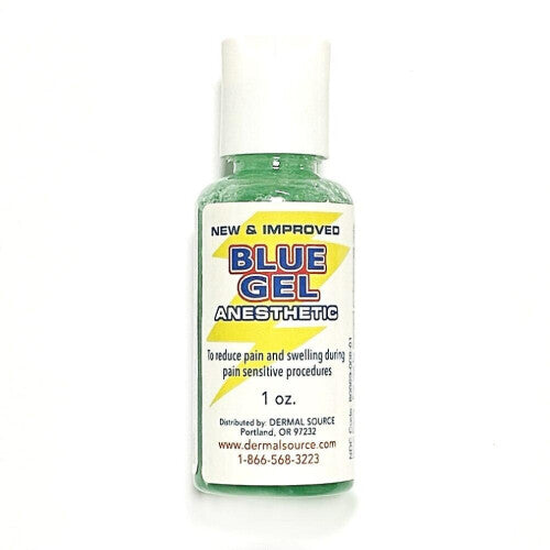 1 oz bottle of topical blue gel